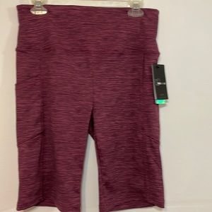 NWT - SHOactive bike length shorts.